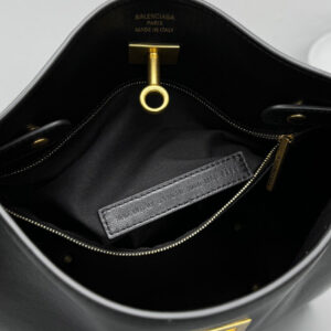 Balenciaga Bel Air Small Hobo Bag Black